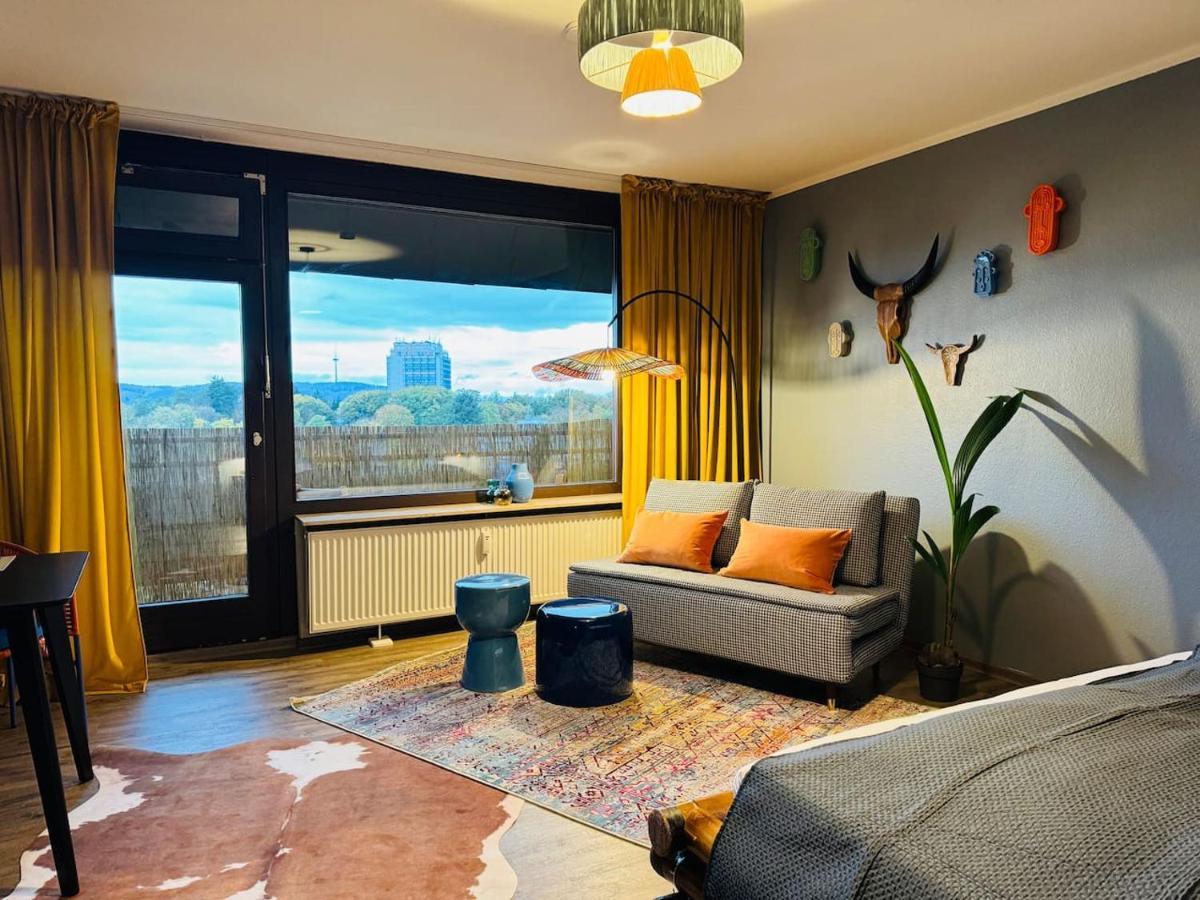 Klassen Stay - Design Studio In 11 Etage - Tolle Aussicht - Sauna, Pool - Netflix Lahnstein Zewnętrze zdjęcie
