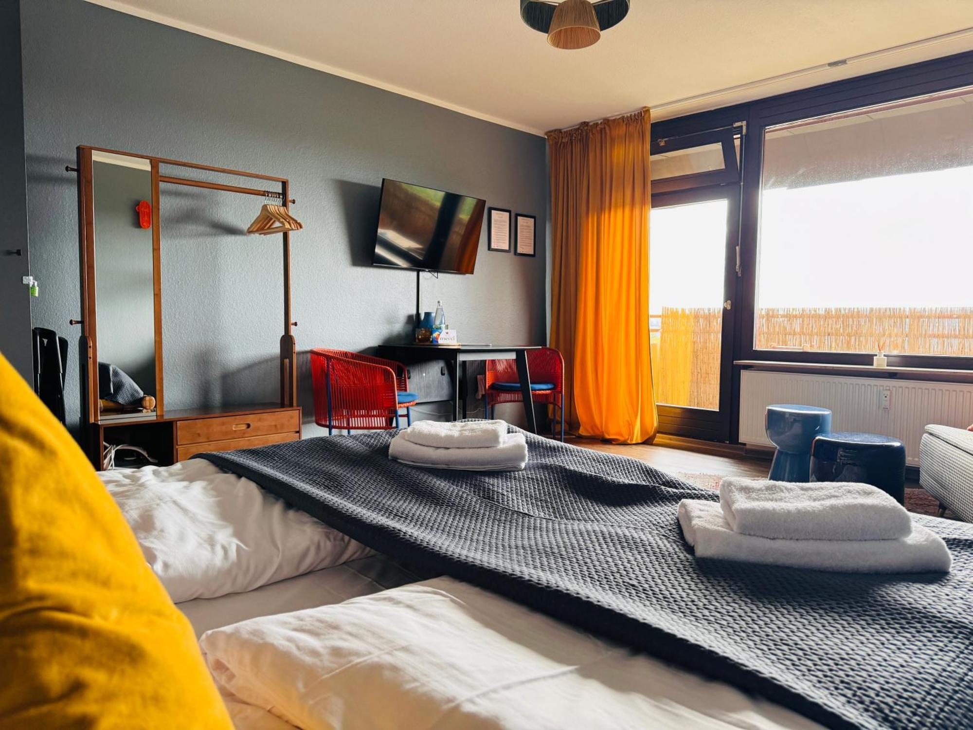 Klassen Stay - Design Studio In 11 Etage - Tolle Aussicht - Sauna, Pool - Netflix Lahnstein Zewnętrze zdjęcie